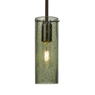 Besa, Juni 10 Stem Pendant, Moss Bubble, Bronze, 1x60W Medium Base, 15Ft. Cord (127|1TT-JUNI10MS-BR-L)