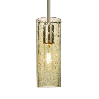 Besa, Juni 10 Stem Pendant, Gold Bubble, Satin Nickel, 1x60W Medium Base, 15Ft. Cord (127|1TT-JUNI10GD-SN-L)