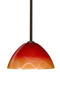 Besa Tessa Pendant Solare Bronze 1x9W LED, 15Ft. Cord (127|1TT-4201SL-LED-BR-L)