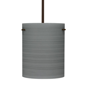 Besa Tamburo 8 Pendant Titan Bronze 1x11W LED, 15Ft. Cord (127|1TT-4006TN-LED-BR-L)