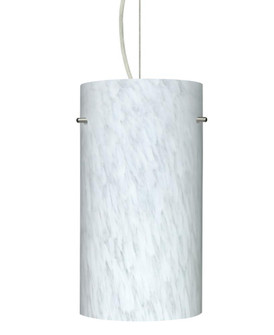 Besa Cable Pendant Stilo 12 Satin Nickel Carrera 1x150W Medium Base A21, 15Ft. Cord (127|1KX-412019-SN-L)
