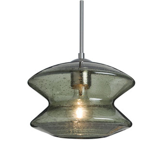 Besa, Zen Cord Pendant, Moss Bubble, Satin Nickel Finish, 1x60W Medium Base, 15Ft. Cord (127|1JT-ZENMS-SN-L)