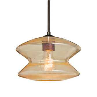 Besa, Zen Cord Pendant, Gold Bubble, Bronze Finish, 1x60W Medium Base, 15Ft. Cord (127|1JT-ZENGD-BR-L)