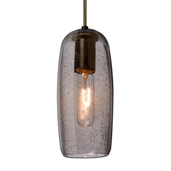 Besa, Pinot 9 Cord Pendant, Smoke Bubble, Bronze FInish 1x4W LED Filament, 15Ft. Cord (127|1JT-PINOT9SM-EDIL-BR-L)