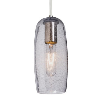 Besa, Pinot 9 Cord Pendant, Clear Bubble, Satin Nickel FInish 1x60W Medium Base, 15Ft. Cord (127|1JT-PINOT9CL-SN-L)