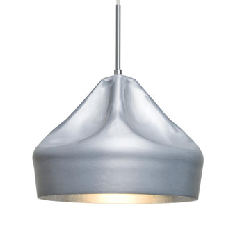 Besa Lotus Pendant, Satin Nickel Finish, 1x9W LED, 15Ft. Cord (127|1JT-LOTUS-LED-SN-L)