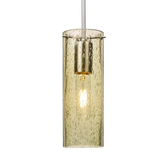 Besa, Juni 10 Cord Pendant, Gold Bubble, Satin Nickel, 1x60W Medium Base, 15Ft. Cord (127|1JT-JUNI10GD-SN-L)