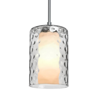 Besa, Esa Cord Pendant, Clear, Satin Nickel Finish, 1x60W Medium Base, 15Ft. Cord (127|1JT-ESACL-SN-L)