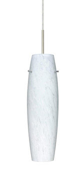 Besa Pendant Suzi 14 Satin Nickel Carrera 1x100W Medium Base, 15Ft. Cord (127|1JT-489719-SN-L)