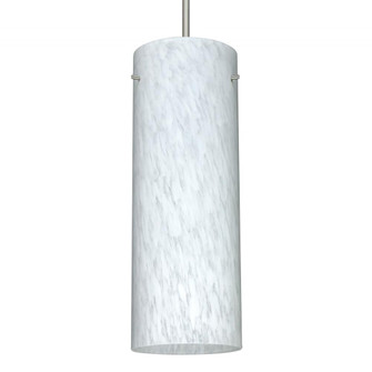 Besa Pendant Stilo 18 Satin Nickel Carrera 1x150W Medium Base A21, 15Ft. Cord (127|1JT-412819-SN-L)