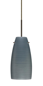 Besa Tao 10 LED Pendant Titan Bronze 1x9W LED, 15Ft. Cord (127|1JT-1512TN-LED-BR-L)