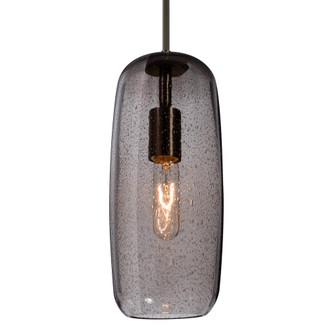 Besa, Pinot 13 Cord Pendant, Smoke Bubble, Bronze FInish 1x4W LED Filament, 15Ft. Cord (127|1JC-PINOT13SM-EDIL-BR-L)