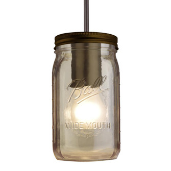 Besa Pendant Milo 4 Bronze Smoke 1x40W Medium Base A15, 15Ft. Cord (127|1JC-MILO4SM-BR-L)