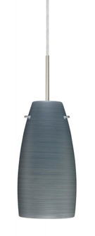 Besa Tao 10 LED Pendant Titan Satin Nickel 1x9W LED, 15Ft. Cord (127|1JC-1512TN-LED-SN-L)