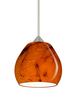 Besa Pendant Tay Tay Satin Nickel Habanero 1x5W LED (127|XP-5605HB-LED-SN)
