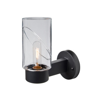 Blink Outdoor Sconce, Clear/Clear, Black Finish, 1x60W Medium Base (127|BLINKCL-WALL-BK)