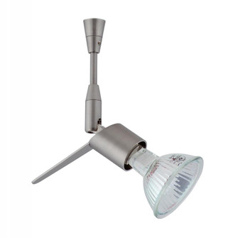 Besa Spotlight With 12'' Stem Tipster Satin Nickel 1x50W Bipin MR16 (127|SP-QF3-12-SN)