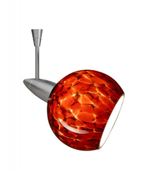 Besa Spotlight With 12'' Stem Palla 3 Satin Nickel Garnet 1x35W Halogen Mr11 (127|SP-155941-12-SN)