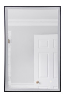24'' x 36'' Black Frame Front Lit LED Mirror, Defogger & Dimmer, 3000K/4000K/5000K (20|MIR113-FB)