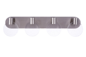 Glisten 4 Light LED Vanity in Brushed Polished Nickel (20|15130BNK-LED)