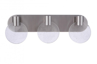 Glisten 3 Light LED Vanity in Brushed Polished Nickel (20|15122BNK-LED)