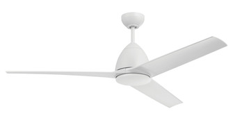 Nitro 54'' 3-Blade Indoor/Outdoor (Wet) Ceiling Fan in White w/ White Blades; Light Kit Included  (20|NTO54W3)