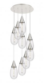 Malone - 9 Light - 20 inch - Polished Nickel - Multi Pendant (3442|119-450-1P-PN-G450-6SCL)