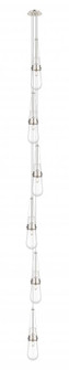 Milan - 6 Light - 6 inch - Polished Nickel - Multi Pendant (3442|106-452-1P-PN-G452-4CL)