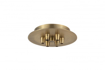 6 Light Round Multi Port Canopy (3442|106-BB)