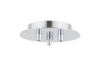 3 Light Round Multi Port Canopy (3442|103-PC)