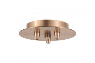 3 Light Round Multi Port Canopy (3442|103-AC)