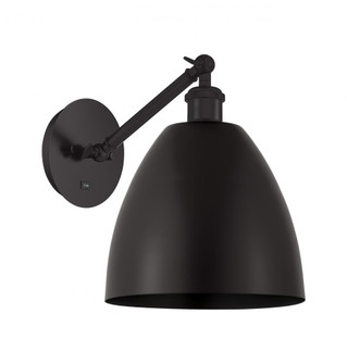 Bristol - 1 Light - 9 inch - Matte Black - Adjustable Sconce (3442|317-1W-BK-MBD-9-BK)