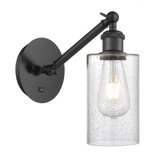 Clymer - 1 Light - 4 inch - Matte Black - Adjustable Sconce (3442|317-1W-BK-G804)