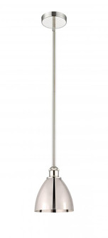 Bristol - 1 Light - 8 inch - Polished Nickel - Cord hung - Mini Pendant (3442|616-1S-PN-MBD-75-PN)