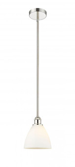 Bristol - 1 Light - 8 inch - Polished Nickel - Cord hung - Mini Pendant (3442|616-1S-PN-GBD-751)