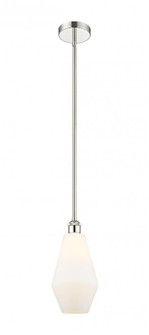 Cindyrella - 1 Light - 7 inch - Polished Nickel - Cord hung - Mini Pendant (3442|616-1S-PN-G651-7-LED)