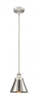 Appalachian - 1 Light - 8 inch - Brushed Satin Nickel - Cord hung - Mini Pendant (3442|616-1SH-SN-M13-SN-LED)