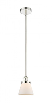 Cone - 1 Light - 6 inch - Polished Nickel - Cord hung - Mini Pendant (3442|616-1SH-PN-G61)