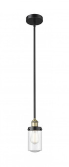 Dover - 1 Light - 5 inch - Black Antique Brass - Stem hung - Mini Pendant (3442|616-1SH-BAB-G314)