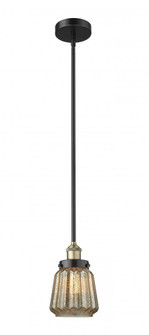 Chatham - 1 Light - 7 inch - Black Antique Brass - Stem hung - Mini Pendant (3442|616-1SH-BAB-G146)
