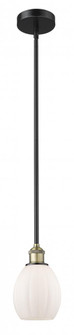 Eaton - 1 Light - 6 inch - Black Antique Brass - Stem hung - Mini Pendant (3442|616-1S-BAB-G81)