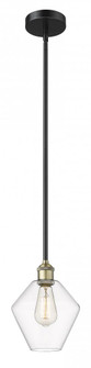 Cindyrella - 1 Light - 8 inch - Black Antique Brass - Stem hung - Mini Pendant (3442|616-1S-BAB-G652-8)