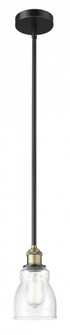 Ellery - 1 Light - 5 inch - Black Antique Brass - Stem hung - Mini Pendant (3442|616-1S-BAB-G394)