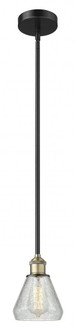 Conesus - 1 Light - 6 inch - Black Antique Brass - Stem hung - Mini Pendant (3442|616-1S-BAB-G275)