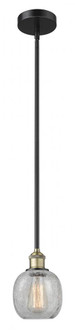 Belfast - 1 Light - 6 inch - Black Antique Brass - Stem hung - Mini Pendant (3442|616-1S-BAB-G105)