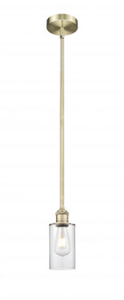 Clymer - 1 Light - 4 inch - Antique Brass - Cord hung - Mini Pendant (3442|616-1S-AB-G802)