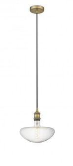Edison - 1 Light - 9 inch - Brushed Brass - Cord hung - Mini Pendant (3442|616-1P-BB-BB250LED)