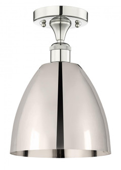Bristol - 1 Light - 9 inch - Polished Nickel - Semi-Flush Mount (3442|616-1F-PN-MBD-9-PN)