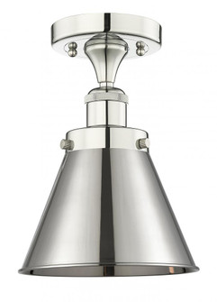 Appalachian - 1 Light - 8 inch - Polished Nickel - Semi-Flush Mount (3442|616-1F-PN-M13-PN)
