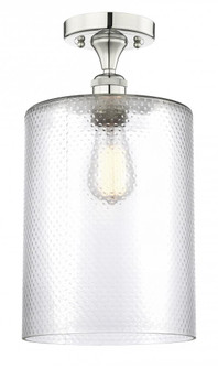 Cobbleskill - 1 Light - 9 inch - Polished Nickel - Semi-Flush Mount (3442|616-1F-PN-G112-L)